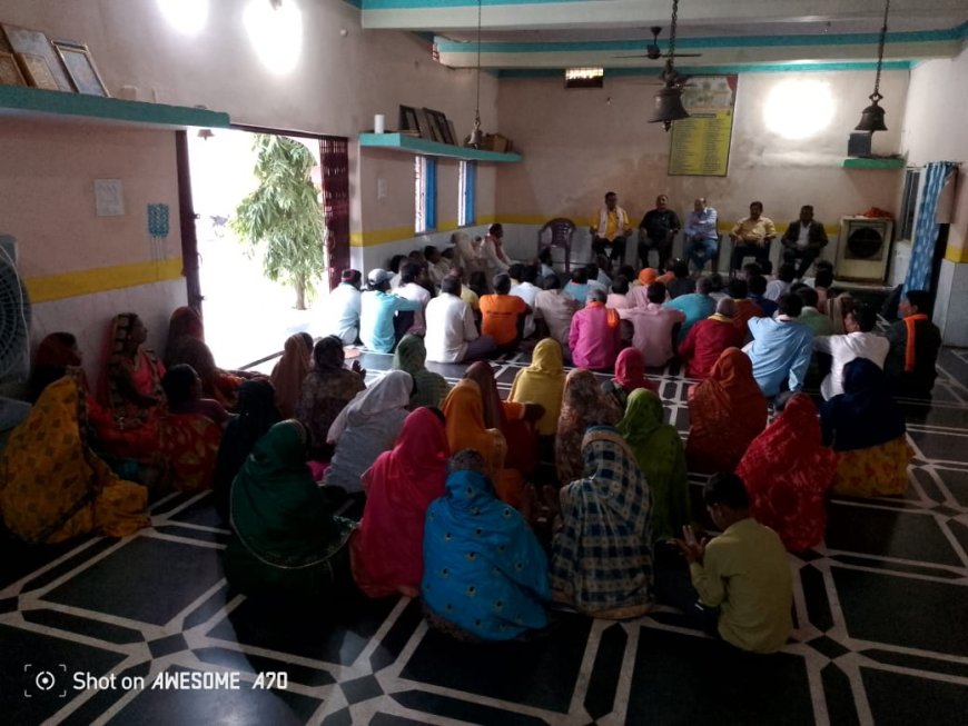 22 नवम्बर को छत्तीसगढ़ महतारी की प्रतिमा पहुंचेगी सत्याग्रह स्थल,गांव-गांव महाआरती के साथ स्थापित होगी।  23 नवम्बर को पुनः जुटेगे सत्याग्रही किसान  -दुबे