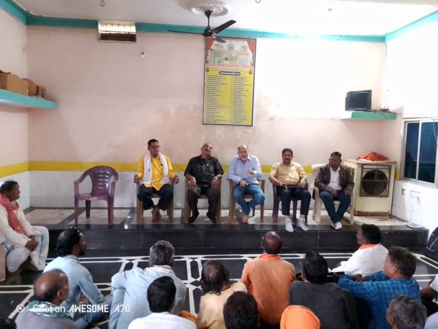 22 नवम्बर को छत्तीसगढ़ महतारी की प्रतिमा पहुंचेगी सत्याग्रह स्थल,गांव-गांव महाआरती के साथ स्थापित होगी।  23 नवम्बर को पुनः जुटेगे सत्याग्रही किसान  -दुबे