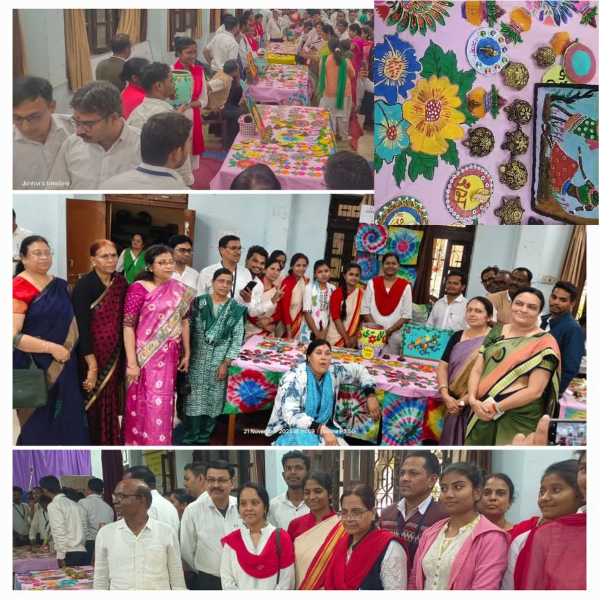 *पाँच दिवसीय आर्ट एवं क्राफ्ट कार्यशाला का सफल आयोजन*