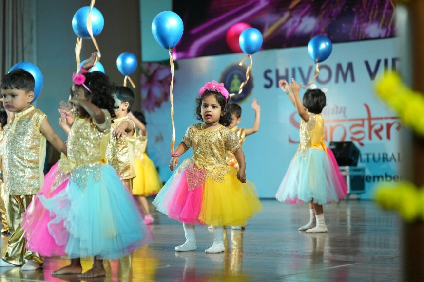 शिवोम विद्यापीठ के शिवोम संस्कृति में बच्चों की मनमोहक प्रस्तुति, देखिए तस्वीरें