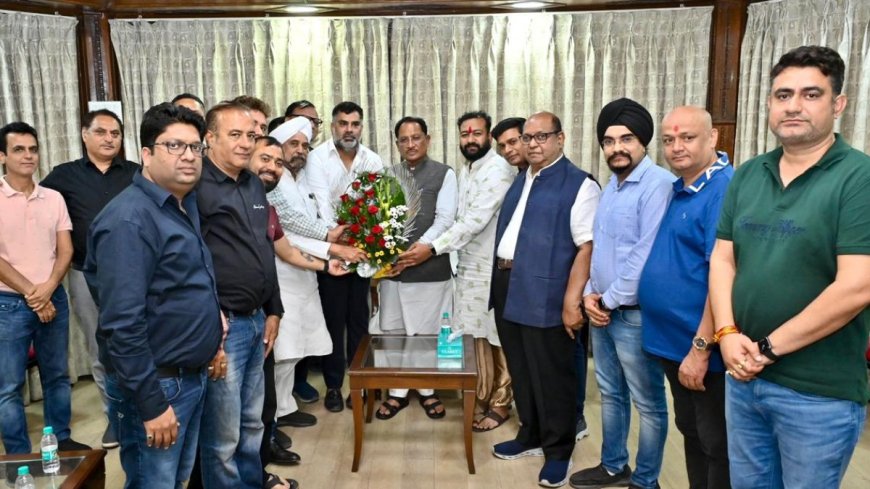 नई गाइडलाइन दर में 500% से 900% तक की बढ़ोतरी, रियल एस्टेट एसोसिएशन ने CM-मंत्रियों से की मुलाकात