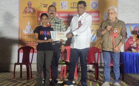 *जिला स्तरीय योगासन प्रतियोगिता में कु.अंतरा साहू ने हासिल किया प्रथम स्थान