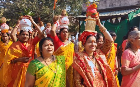 दत्तात्रेय महाराज की जयंती मनाई, ग्रंथ पूजन पाठ, पालखी शोभायात्रा