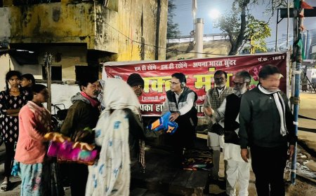 *वक्ता मंच गंगा कुष्ठ आश्रम पहुंचा*