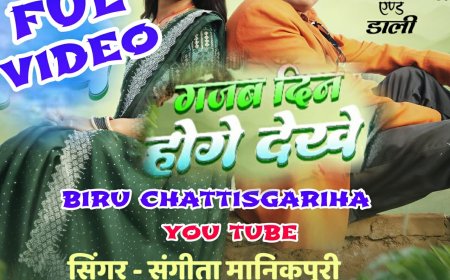 नए कलाकारों के लिए प्रेरणादायक है गाना - गजब दिन होगे देखे