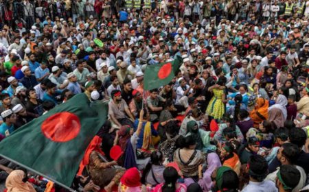 फिर जल उठा बांग्लादेश! सड़कों पर लाखों प्रदर्शनकारी