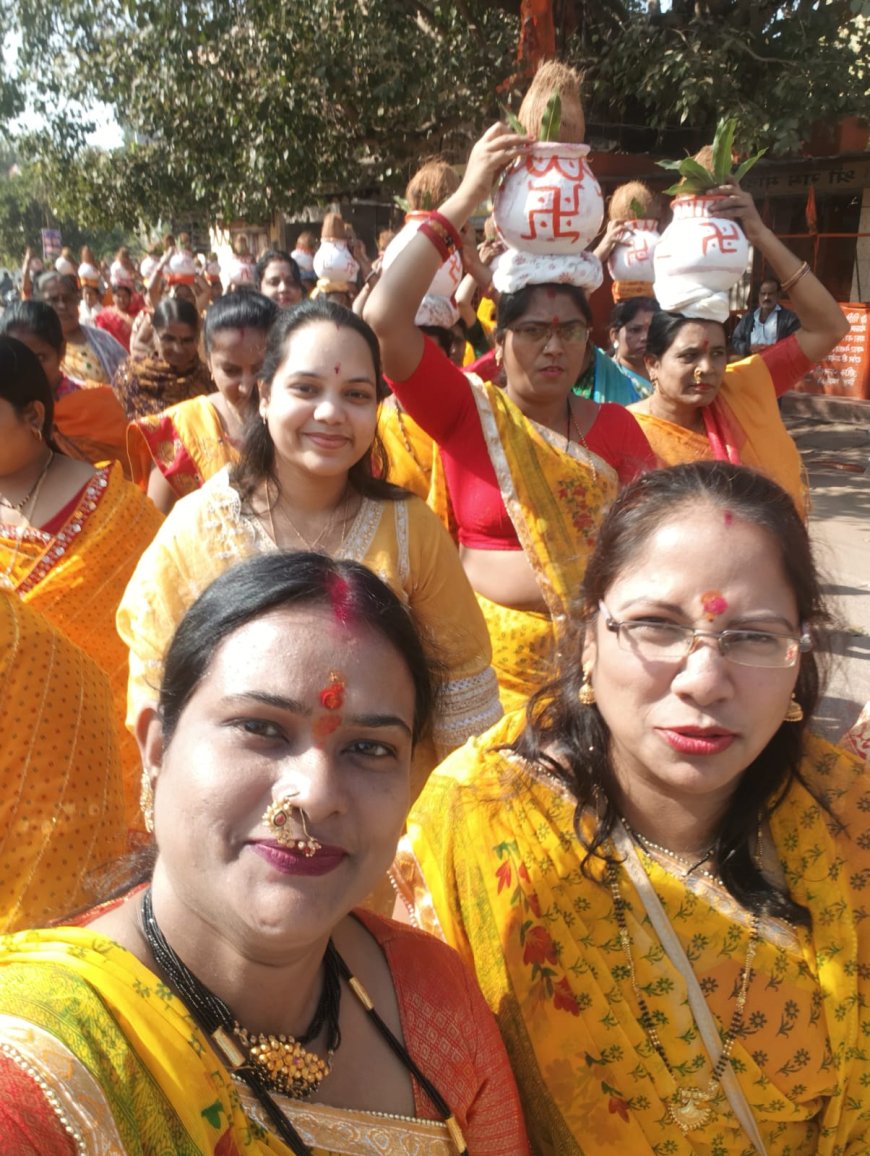 दत्तात्रेय महाराज की जयंती मनाई, ग्रंथ पूजन पाठ, पालखी शोभायात्रा