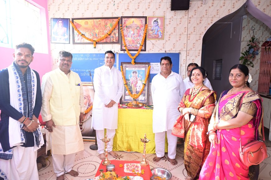 दत्तात्रेय महाराज की जयंती मनाई, ग्रंथ पूजन पाठ, पालखी शोभायात्रा