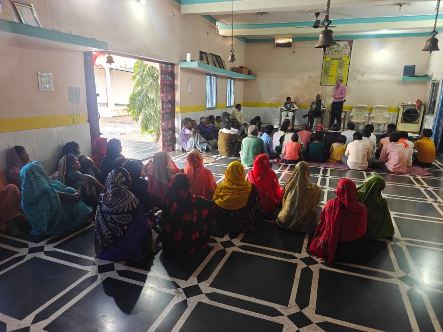 छत्तीसगढ़ महतारी एवं अवैध करणी कृपा पावर प्राइवेट लिमिटेड के प्रदूषण से प्रदूषित धान को लेकर बड़ा प्रदर्शन करेंगे सत्याग्रही किसान - किसान मोर्चा