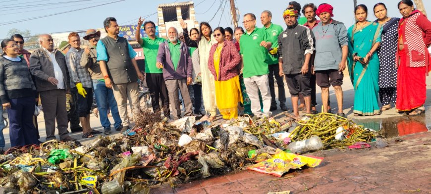 महाराजबंध तालाब में ग्रीन आर्मी की बड़ी पहल — जैसा कहा था, वैसा किया