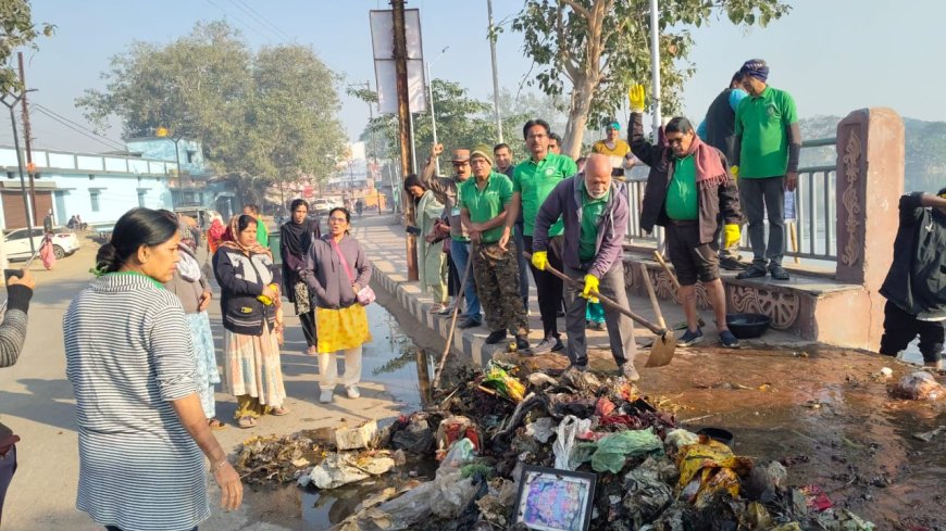 महाराजबंध तालाब में ग्रीन आर्मी की बड़ी पहल — जैसा कहा था, वैसा किया