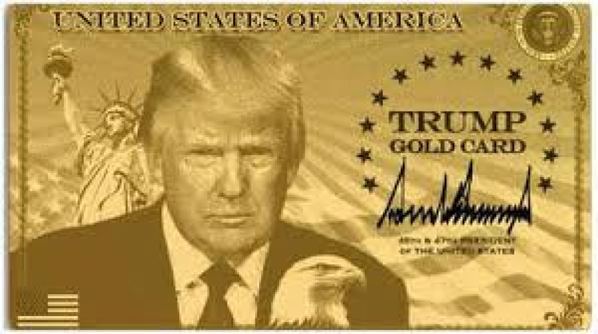 ट्रंप गोल्ड कार्ड: 10 लाख डॉलर में मिलेगी अमेरिका की परमानेंट रेजीडेंसी