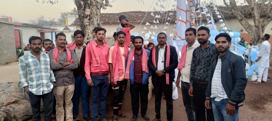 *ग्राम सहसपुर में गुरु घासीदास जयंती हर्षोल्लास के साथ सम्पन्न, छत्तीसगढ़िया क्रान्ति सेना के सेनानियों की रही गरिमामयी सहभागिता*