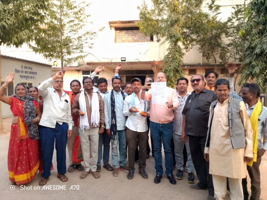 *विष्णुदेव सरकार ने जप्त की छत्तीसगढ़ महतारी, न्यायलय ने दिया छत्तीसगढ़ राज्य निर्माण संग्राम सेनानी किसान मोर्चा के अध्यक्ष अनिल दुबे सत्याग्रही किसानों को सुपुर्दनामा में देने का आदेश, न्यायलय परिसर में छत्तीसगढ़ महतारी की जय के लगे नारे, तुमगांव थाने से लेंगे प्रतिमा -किसान मोर्चा*