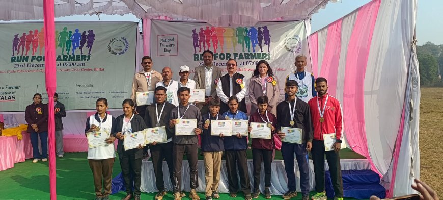 धावला फाउंडेशन द्वारा रन फॉर फारमर्स का आयोजन