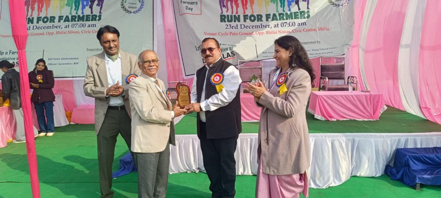 धावला फाउंडेशन द्वारा रन फॉर फारमर्स का आयोजन