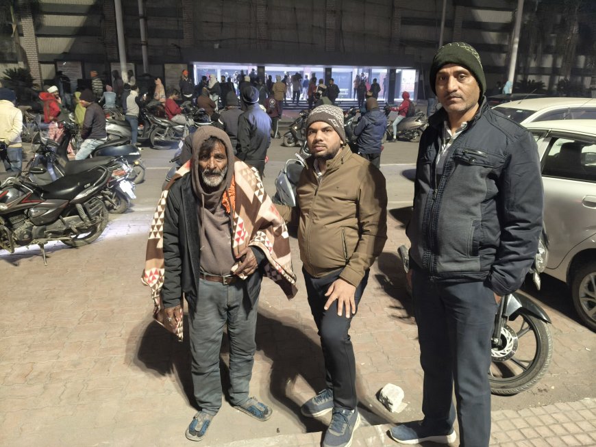 *मानव सेवा मिशन के अभियान के तहत जरूरतमंदों को मिली ठंड से राहत*