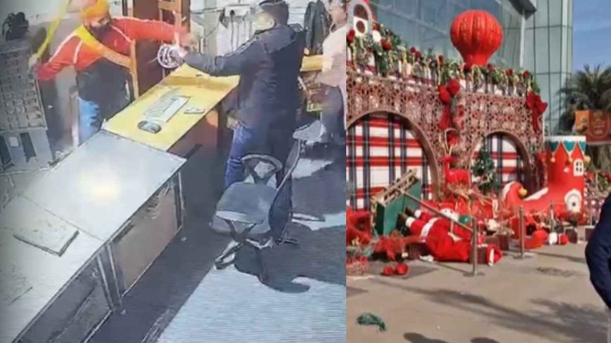 छत्तीसगढ़ बंद के दौरान रायपुर में बवाल : मैग्नेटो मॉल में तोड़फोड़, ब्लिंकिट गोदाम में कर्मचारियों से मारपीट