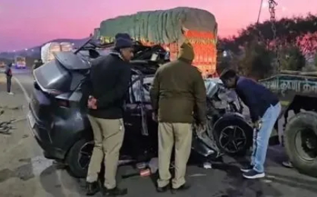 बड़ा हादसा:  पूर्व गृह मंत्री  की  बेटी समेत तीन लोगों की मौत