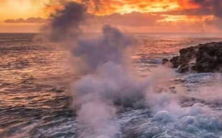 गुजरात तट पर समुद्र में उबाल! उठते रहस्यमयी बुलबुलों से मचा हड़कंप