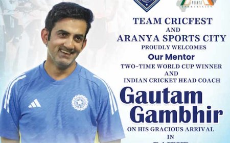 रायपुर में T20 मैच से पहले टीम इंडिया व मुख्य कोच गौतम गंभीर के आगमन को लेकर शहर में जबरदस्त उत्साह