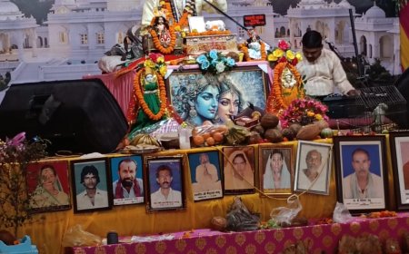 अस्पताल जाते ही मनुष्य की जाति , धर्म, संप्रदाय खत्म हो जाता हैं- अमलेशवर  डीह भागवत कथा में बोले पंडित रुपेश महराज  जी