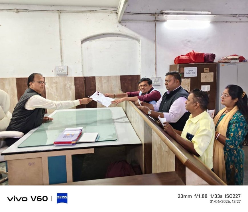 नामांकन प्रक्रिया शुरू-प्रेस क्लब चुनाव के लिए संगवारी पैनल ने भरा नामांकन