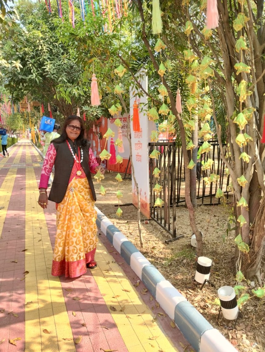 रायपुर साहित्य उत्सव, छत्तीसगढ़ की ग्रामीण क्षेत्र की शिक्षिका डॉ. गंगा शरण पासी की पुस्तक का विमोचन