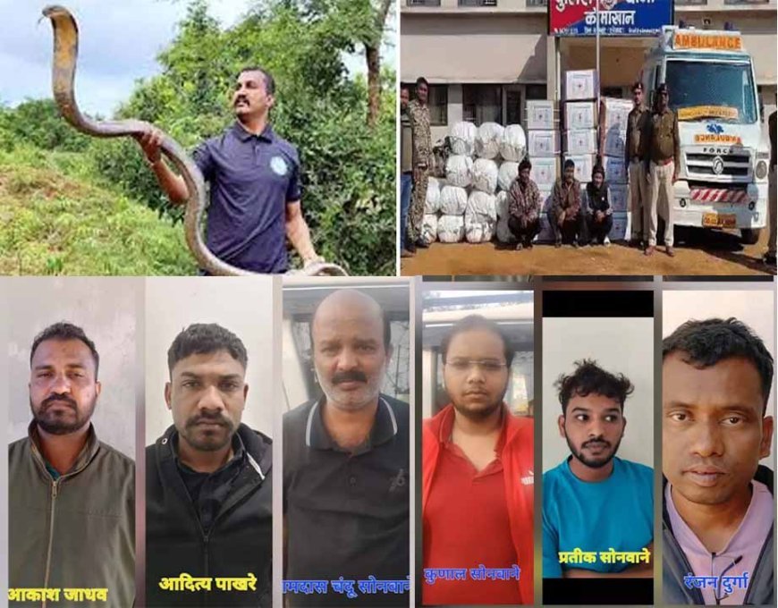 एम्बुलेंस में गांजा तस्करी का मास्टरमाइंड निकला मशहूर यूट्यूबर-सर्प मित्र