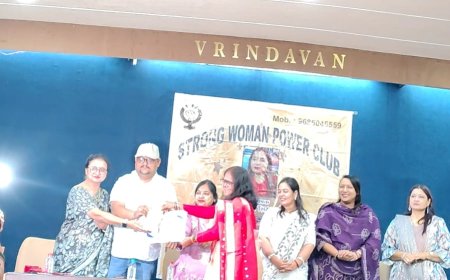 छत्तीसगढ़ की शिक्षिका डॉ. गंगा शरण पासी स्ट्रांग woman power सम्मान से सम्मानित