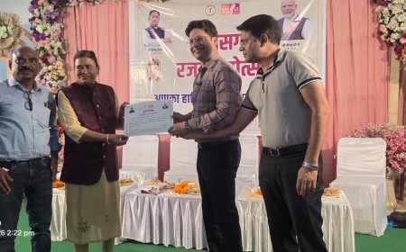 *छत्तीसगढ़ स्टेट पॉवर डिस्ट्रीब्यूशन कंपनी लिमिटेड रायगढ़ ने किया डॉ.मनीषा त्रिपाठी को सम्मानित*