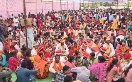 मुख्यमंत्री कन्या विवाह योजना : बस्तर में 280 जोड़ों का हुआ सामूहिक विवाह, आर्थिक रूप से कमजोर परिवारों को मिला संबल