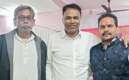 *छत्तीसगढ़ कहार भोई समाज के अध्यक्ष बने ईश्वरी मानस*