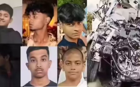 17 साल के बच्चे ने 160 की स्पीड से दौड़ाई SUV, ट्रक को ठोंका, 7 की मौत