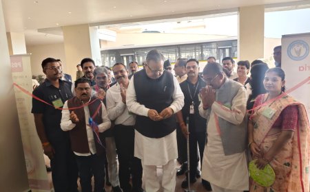 विधानसभा अध्यक्ष डॉ. रमन सिंह ने कैफे मिलेटेरिया का उद्घाटन किया