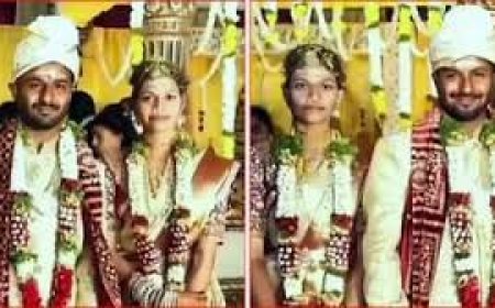 जुड़वां भाइयों ने हमशक्ल जुड़वां बहनों के साथ सात फेरे लिए