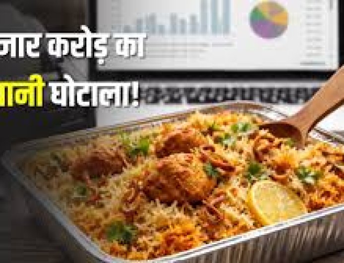 बिरयानी के एक बिल ने खोला 70 हजार करोड़ की टैक्स चोरी का राज