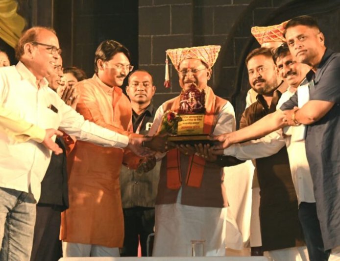 छत्रपति शिवाजी महाराज की गौरवगाथा से आलोकित हुआ रायपुर:‘जाणता राजा’ का मंचन शुरू…