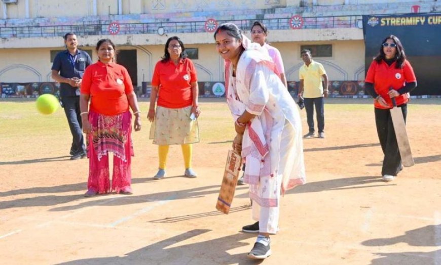 खेल मड़ई बना स्वास्थ्य और सौहार्द का मंच: लक्ष्मी राजवाड़े
