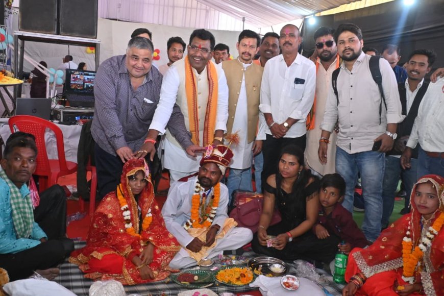 मुख्यमंत्री कन्या विवाह योजना: 4 आत्मसमर्पित नक्सली जोड़े भी बंधे बंधन में, विश्व रिकॉर्ड के रूप में दर्ज होगा यह आयोजन