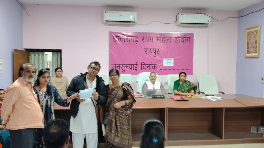 रायपुर मुख्यालय मे 03 दिवसीय सुनवाई में 68 प्रकरण हुए समाप्त