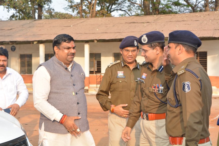 नेताजी सुभाष चंद्र बोस राज्य पुलिस अकादमी में 870 प्रशिक्षु उपनिरीक्षकों हेतु संवादात्मक प्रशिक्षण कार्यक्रम, शिक्षा मंत्री गजेंद्र यादव ने किया मार्गदर्शन