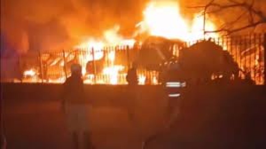 केमिकल फैक्टी में लगी भीषण आग!7 मजदूर जिंदा जले, 10 से अधिक हैं फंसे
