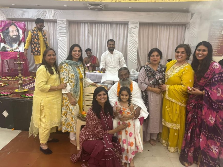 *आर्ट ऑफ लिविंग परिवार द्वारा आयोजित महारुद्र होम एवं रुद्र पूजा से श्रद्धालुओं में भक्ति का संचार*