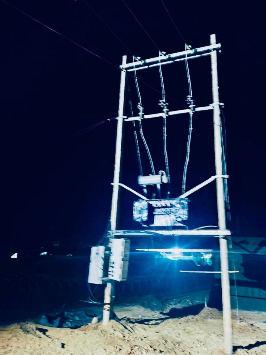 गोगुंडा की पहाड़ियों पर आजादी के 78 वर्ष बाद पहुँची बिजली, ग्रामीणों में हर्ष का माहौल